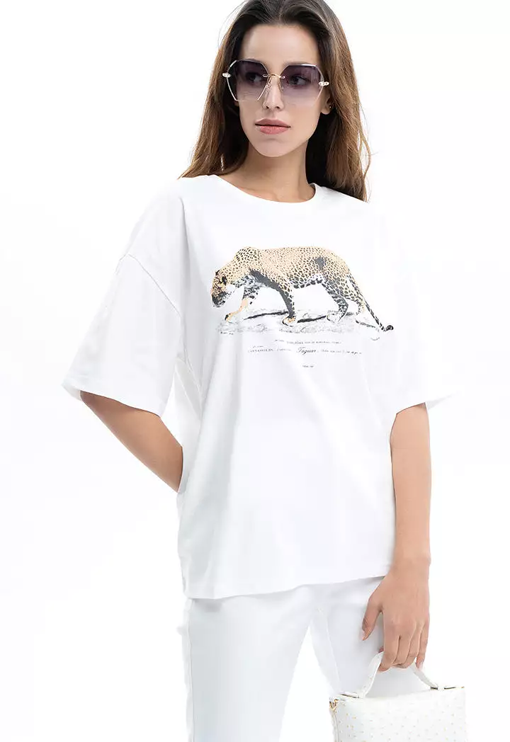 Animal-Print T-Shirt