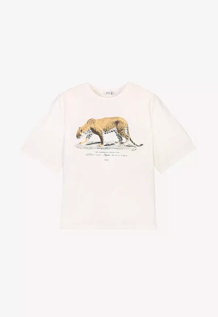 Animal-Print T-Shirt