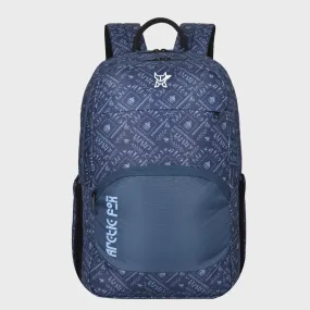 Arctic Fox Warli Dark Denim Laptop Backpack