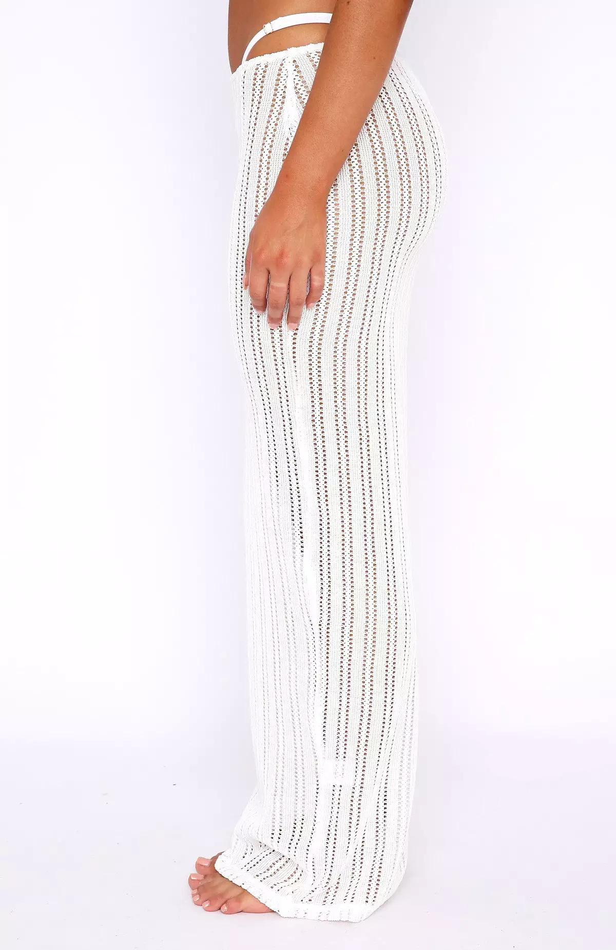 Bittersweet Maxi Skirt White