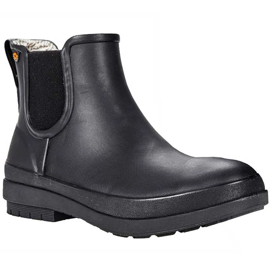 Bogs Amanda Plush II Chelsea Boot Black (Women's)