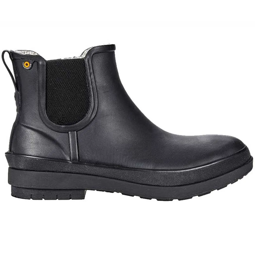 Bogs Amanda Plush II Chelsea Boot Black (Women's)