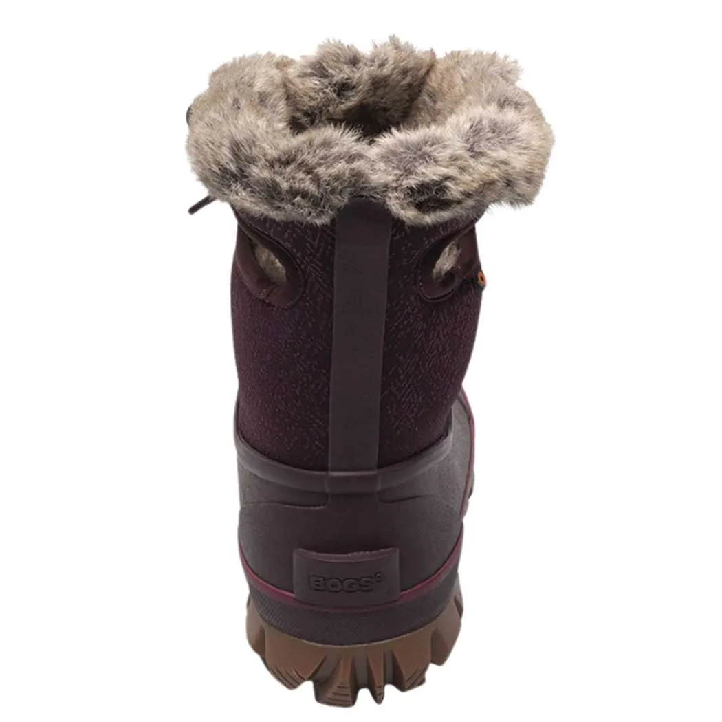 Bogs Arcata Faded Winter Boot Wine (Women's)