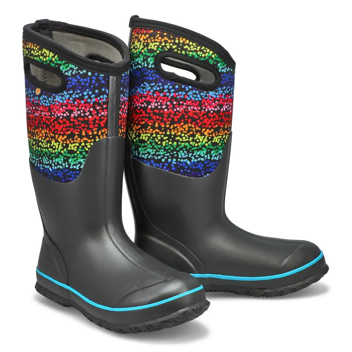 Bogs  Classic Rainbow Dots Women