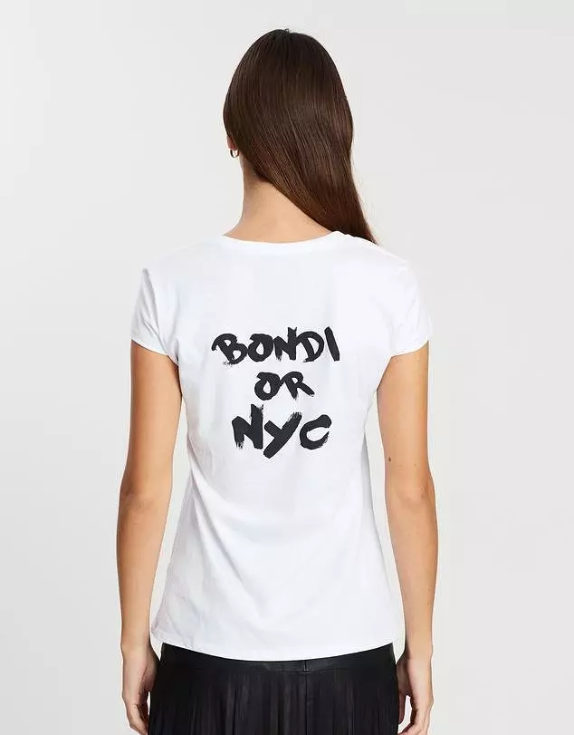 Bondi or NYC Tee Shirt Organic Cotton