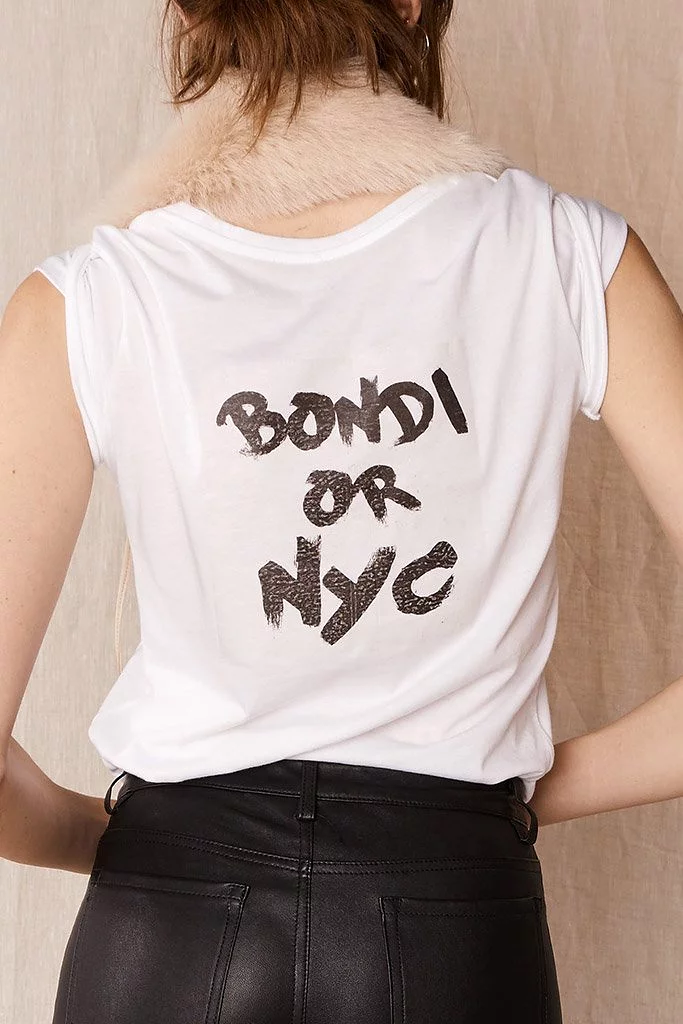 Bondi or NYC Tee Shirt Organic Cotton