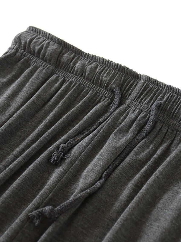 Casual Elastic Loose Men Sleepwear Pants