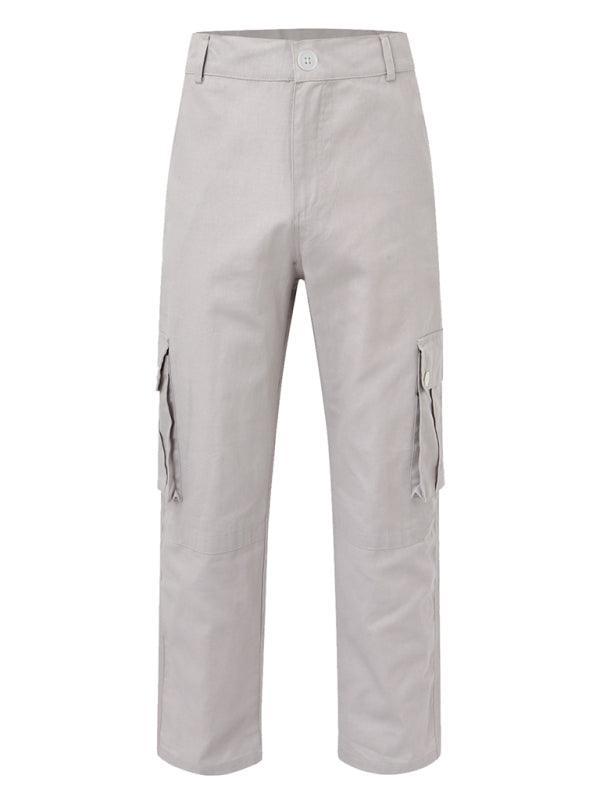 Casual Straight Loose Men Cargo Pants