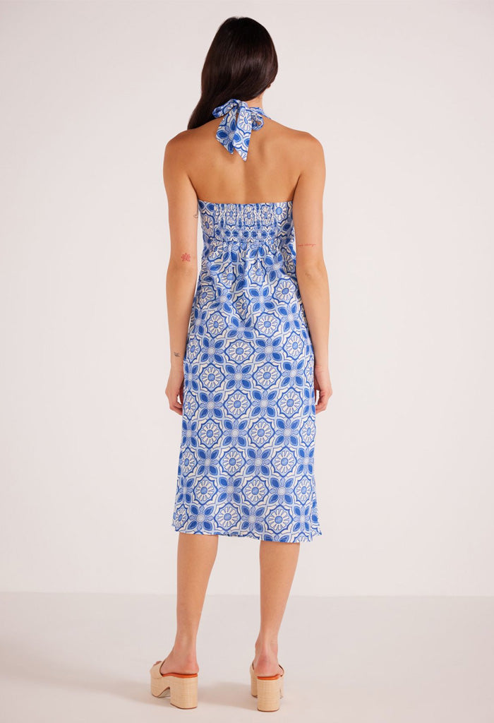 Catalina Bias Midi Dress