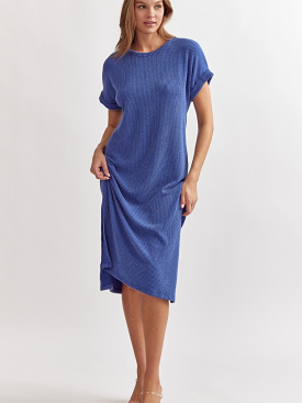 Comfy Couture Indigo Dress