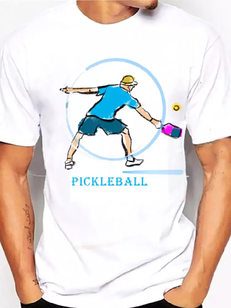 Couple Pickleball Shirts EU Size Quick Dry T Shirt  Men Women Print Original Design Gifts Tshirt