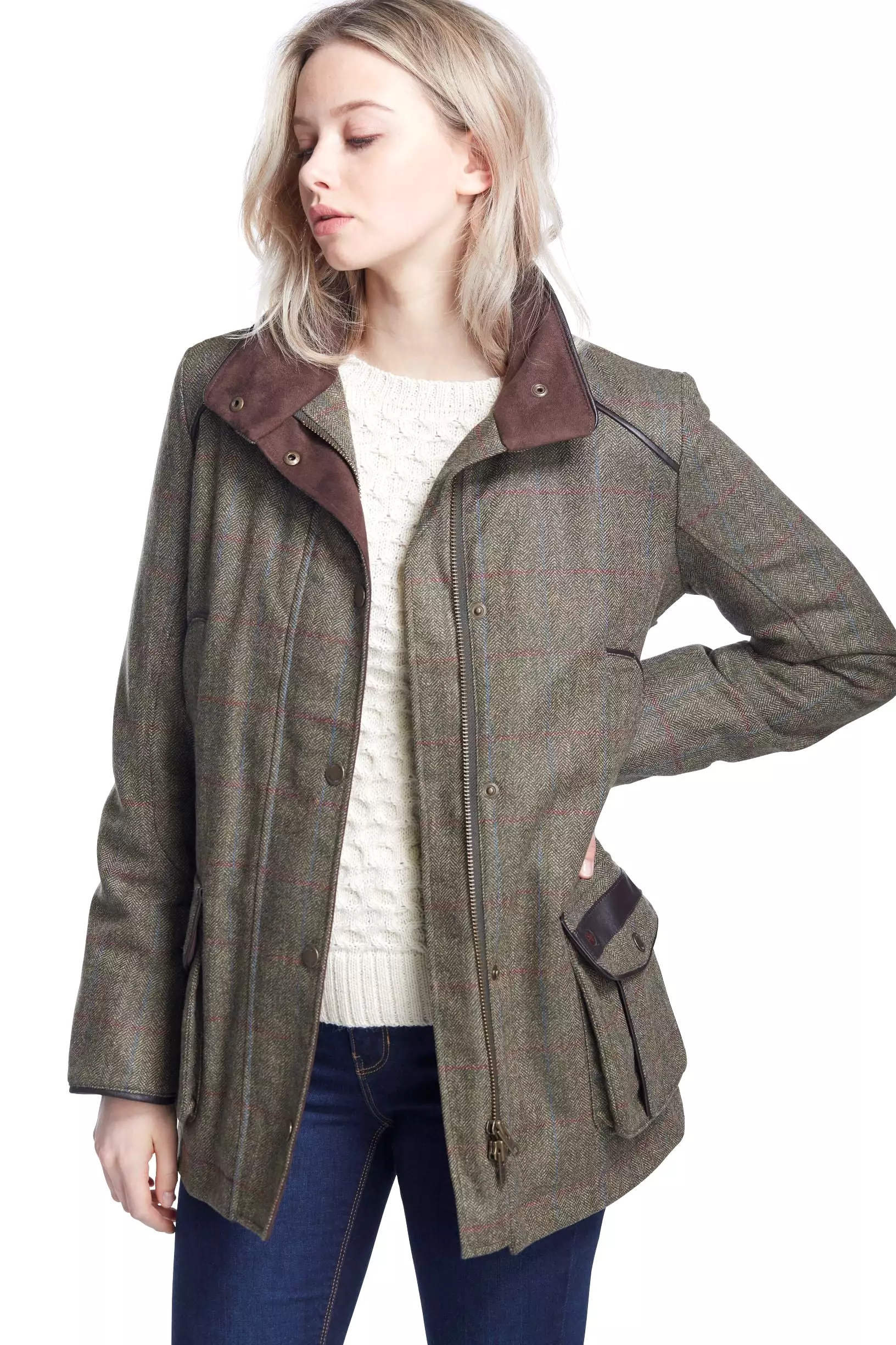 Dubarry Marlfield Waterproof Tweed Coat