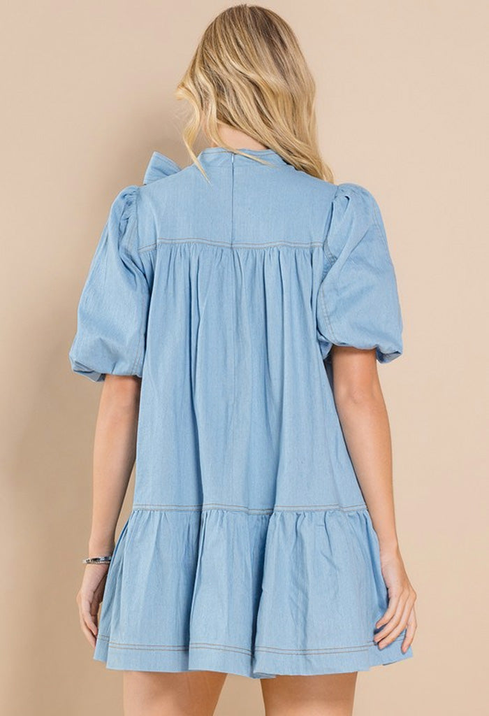 Ellis Denim Mini Dress