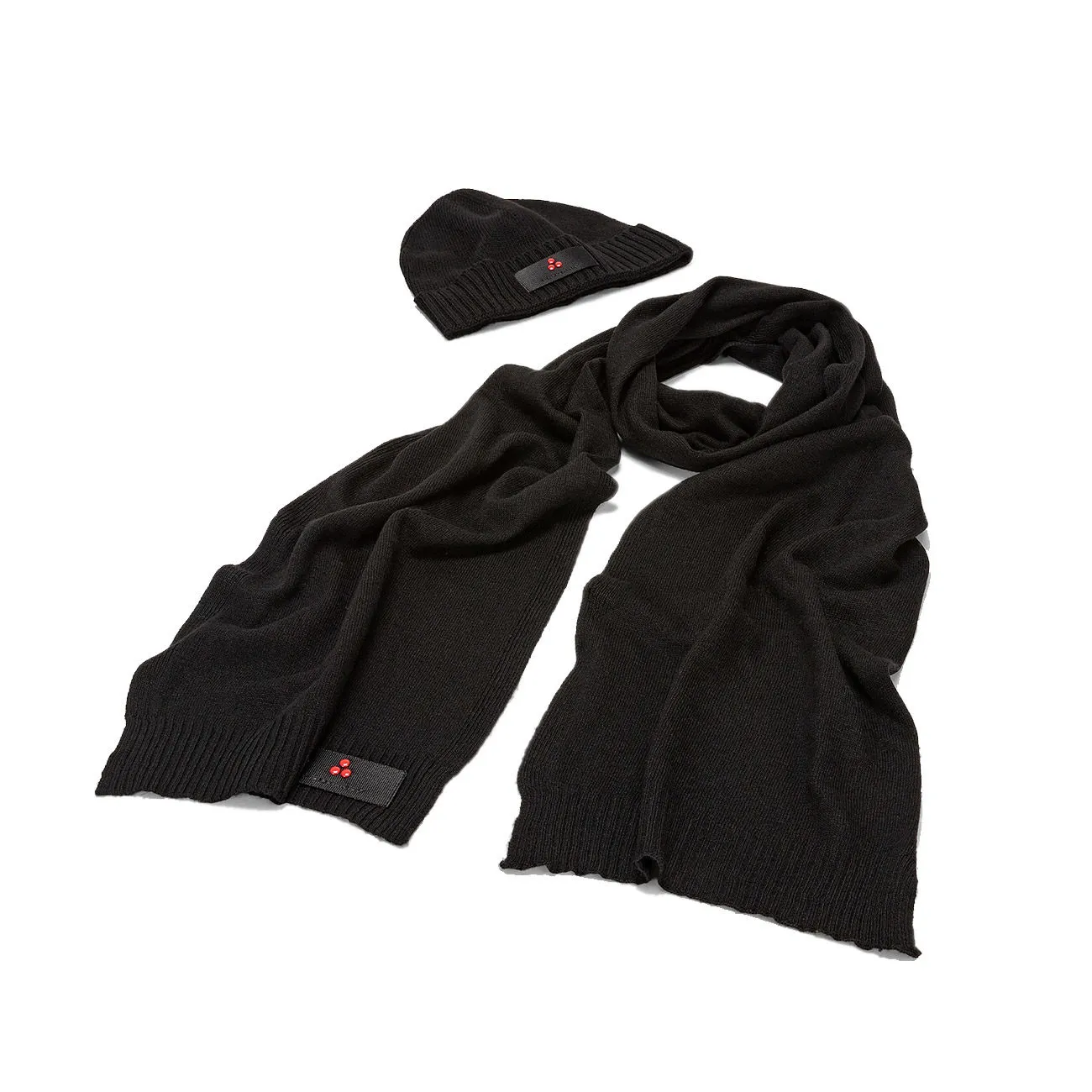 GIFT BOX KIT CAPPELLO E SCIARPA Unisex Nero