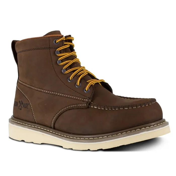 Iron Age Men's 6 Inch Reinforcer ST Brown