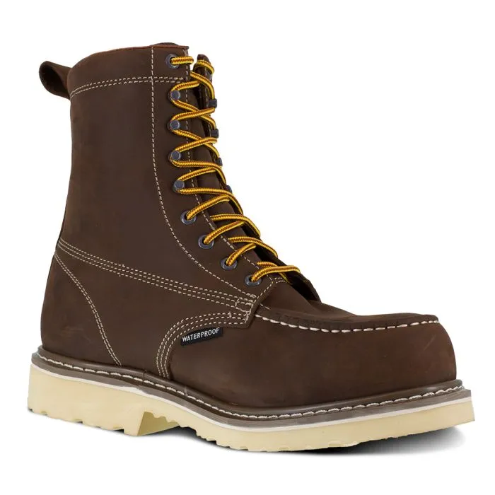 Iron Age Men's 8 Inch Reinforcer WP CT Brown