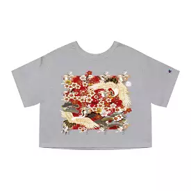 Kenzo Crane Cropped T-Shirt