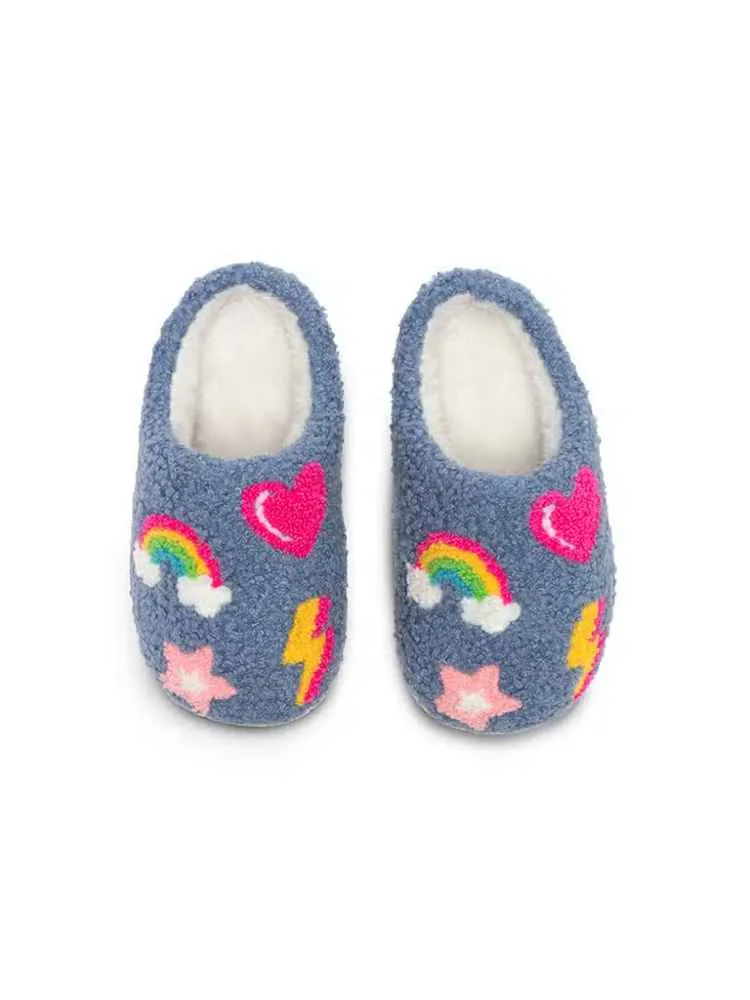 Kid Denim Slippers