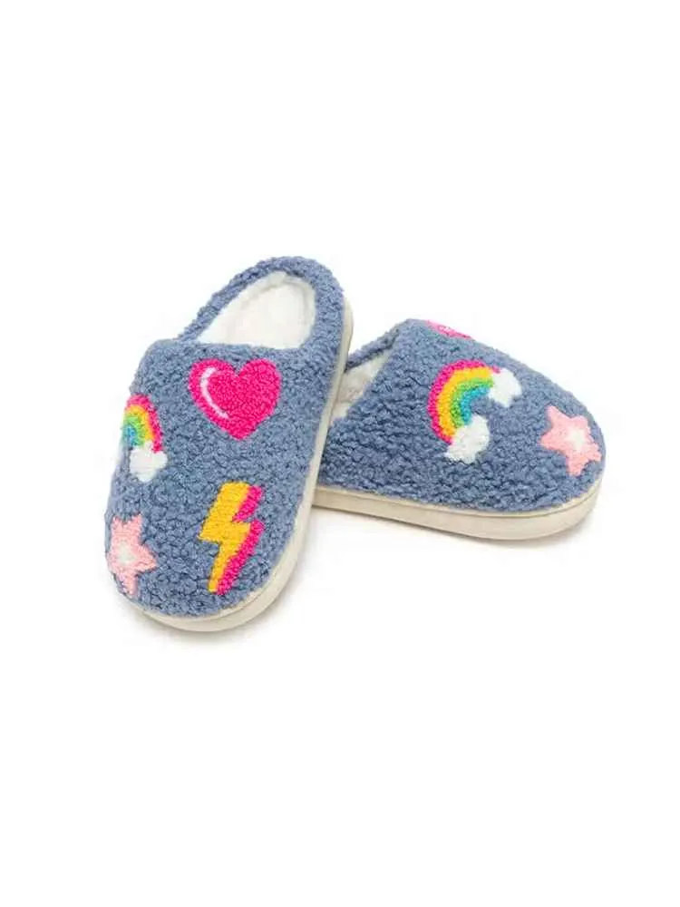 Kid Denim Slippers