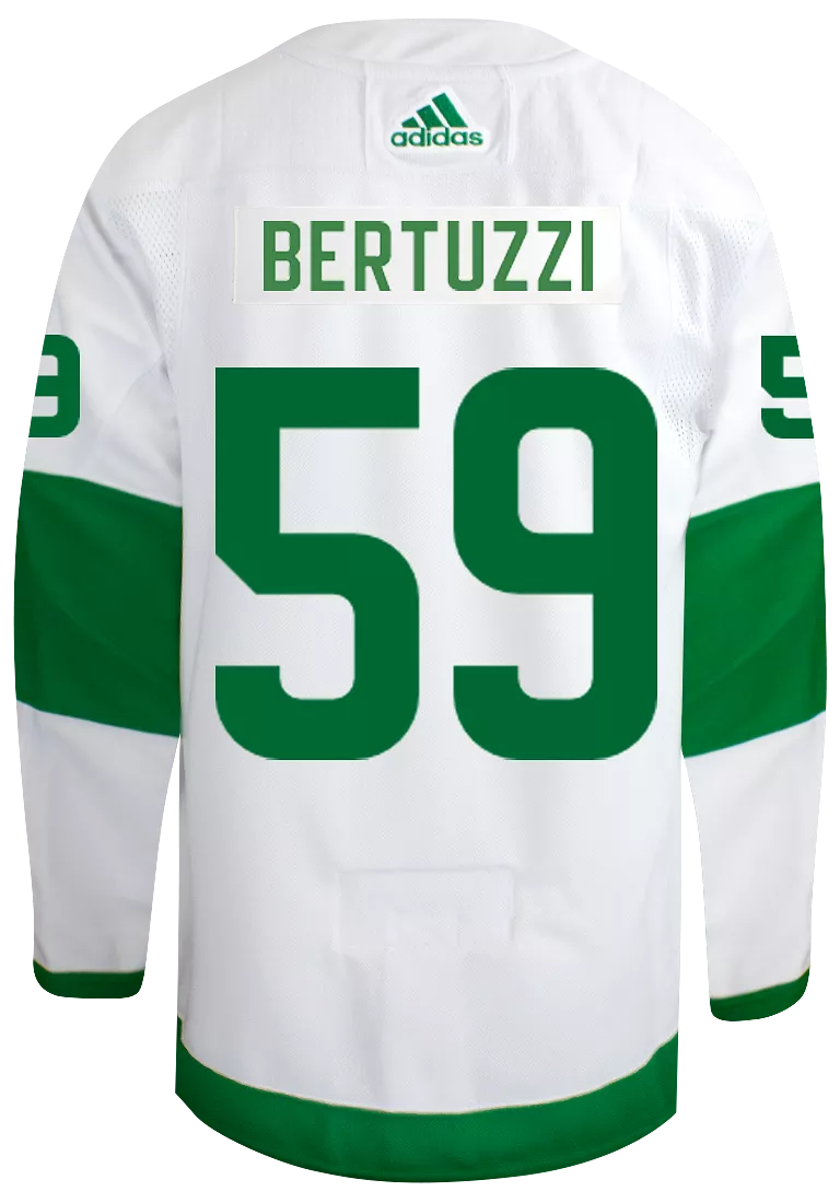 Maple Leafs Adidas Men's Authentic 2024 St Pats Jersey - BERTUZZI