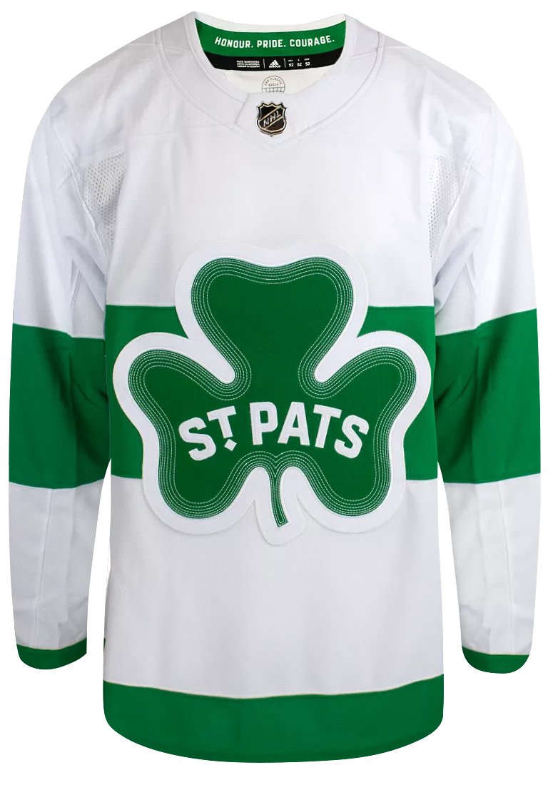 Maple Leafs Adidas Men's Authentic 2024 St Pats Jersey