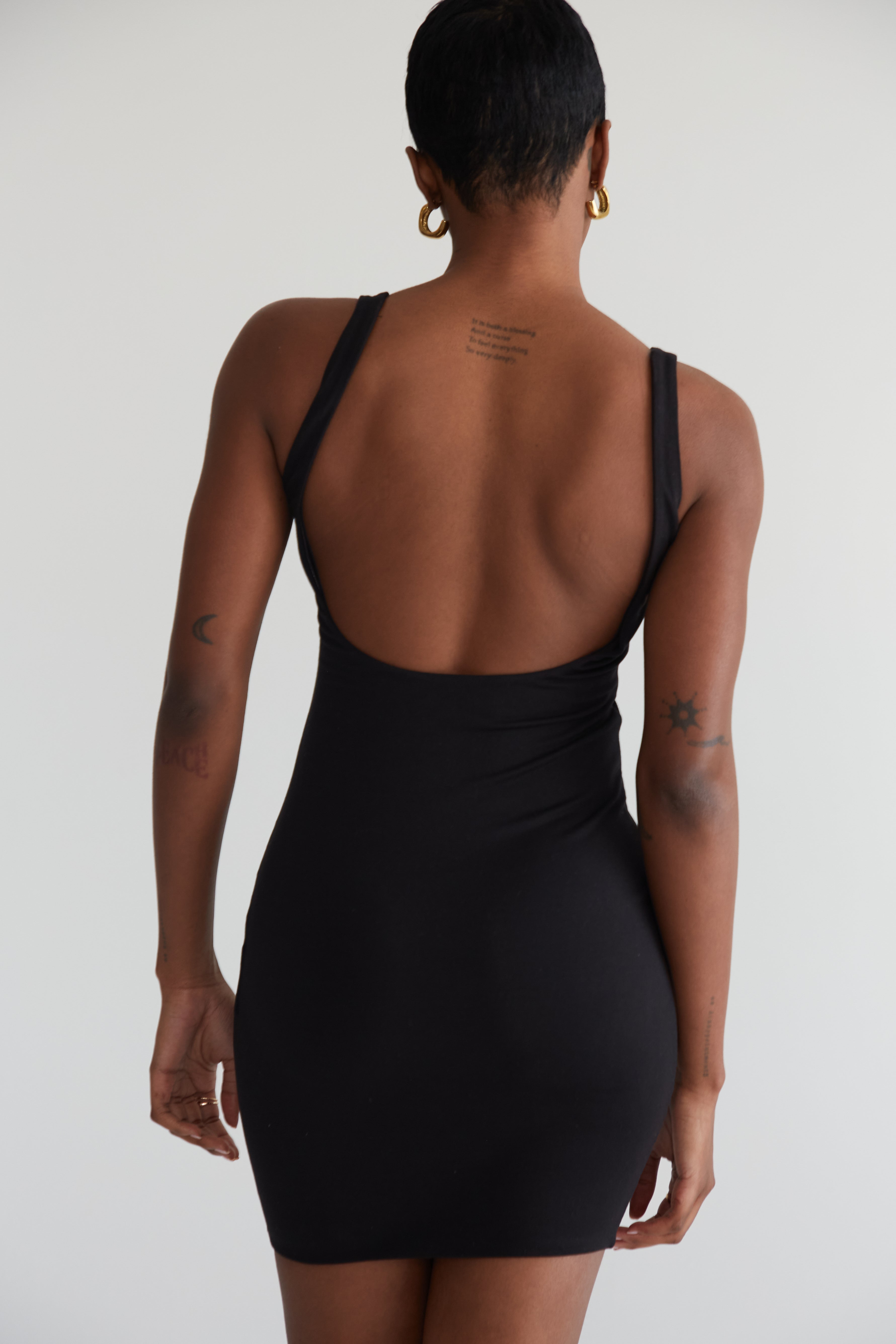 Mini Backless Dress