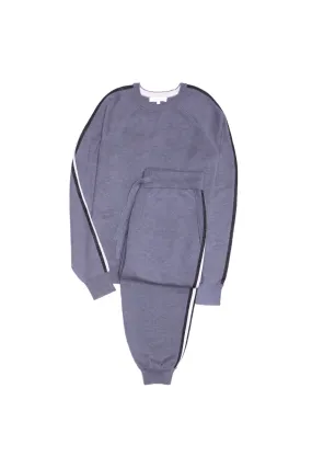 Missy London Silk-Cashmere Tracksuit