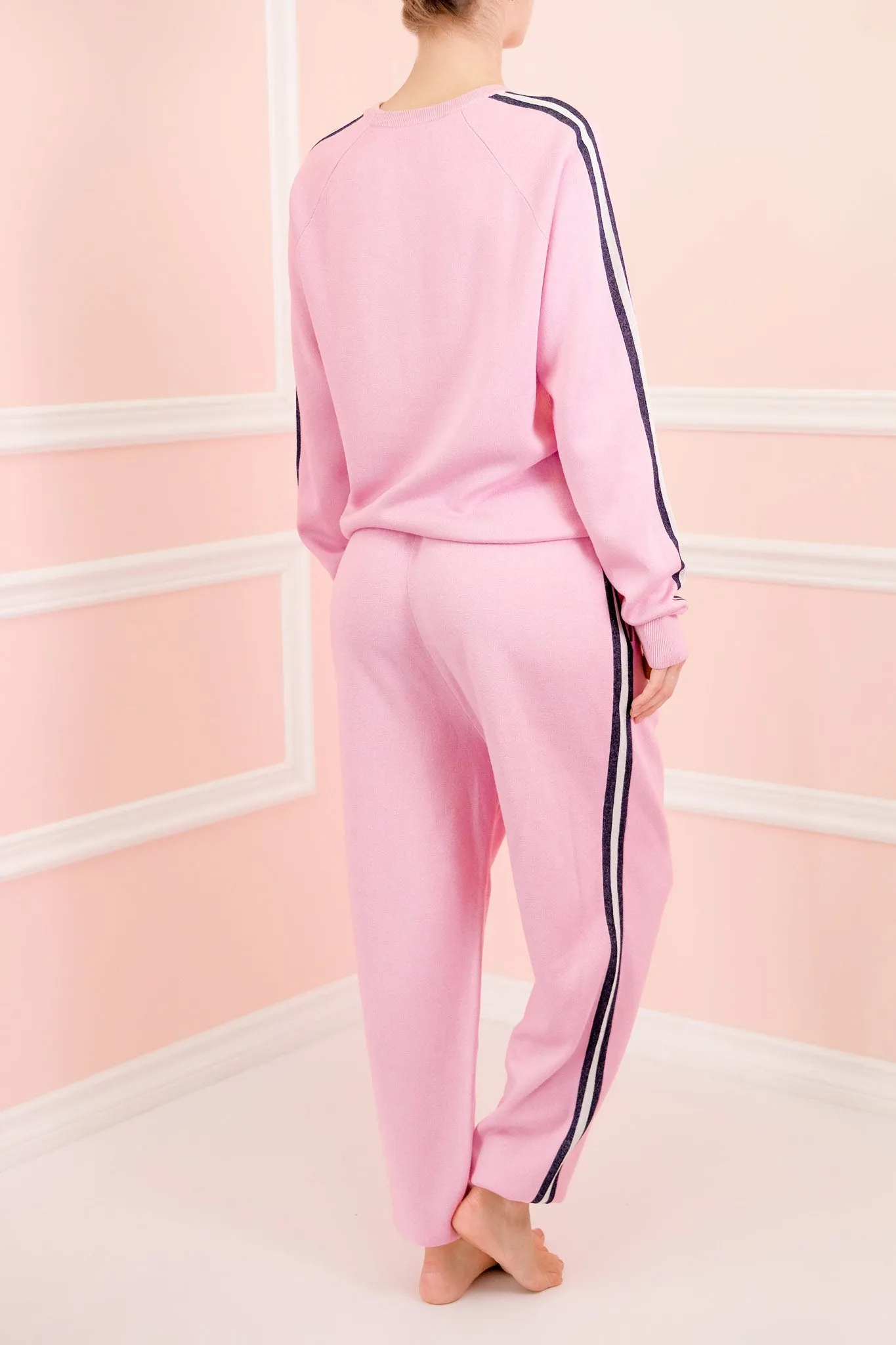 Missy Malibu Silk-Cashmere Tracksuit