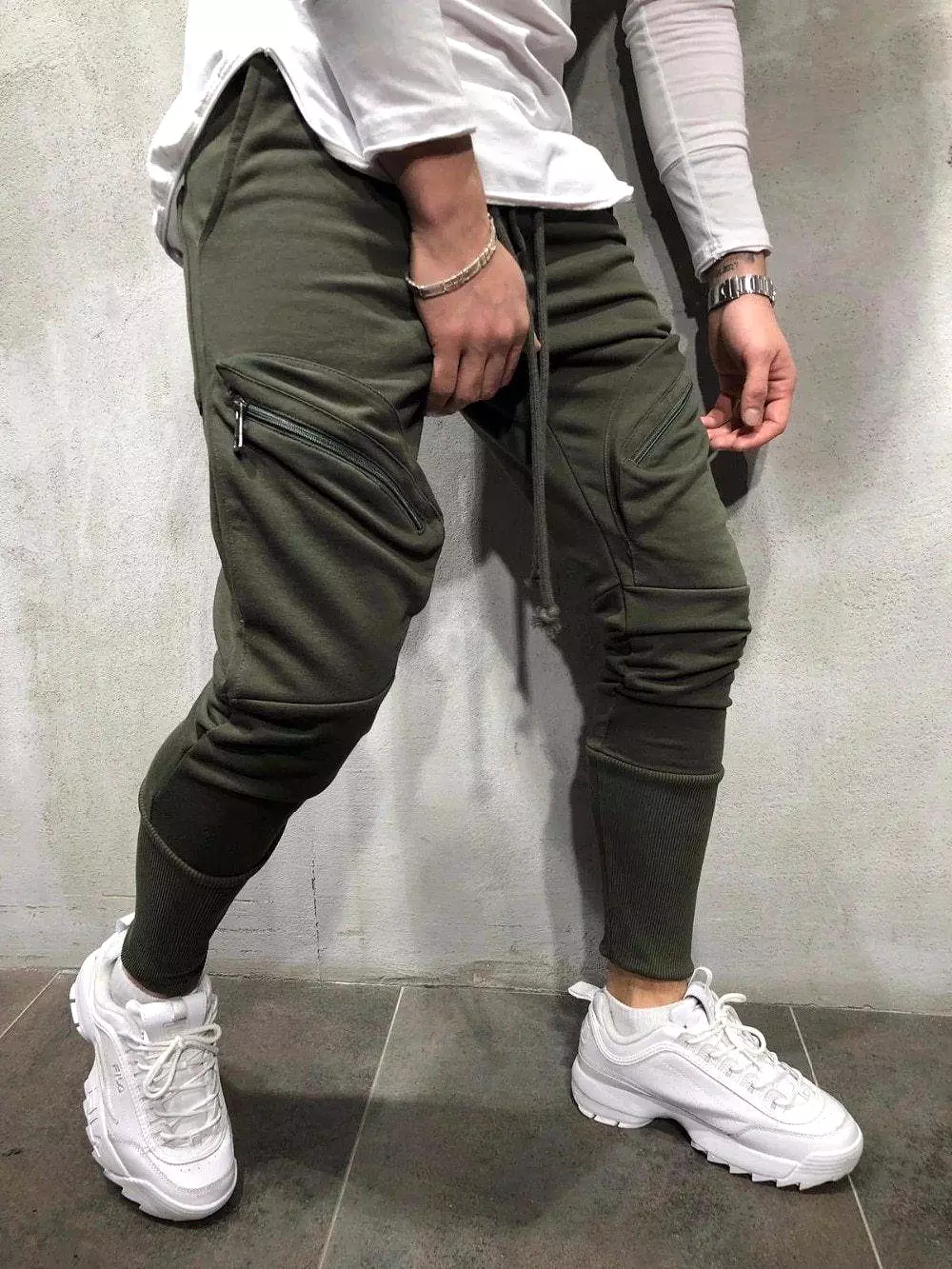 Multi-Pocket Cargo Pants For Men