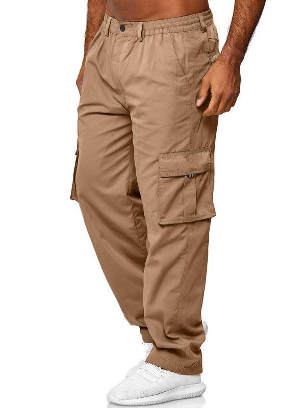 Multi-Pocket Loose Men Cargo Pants