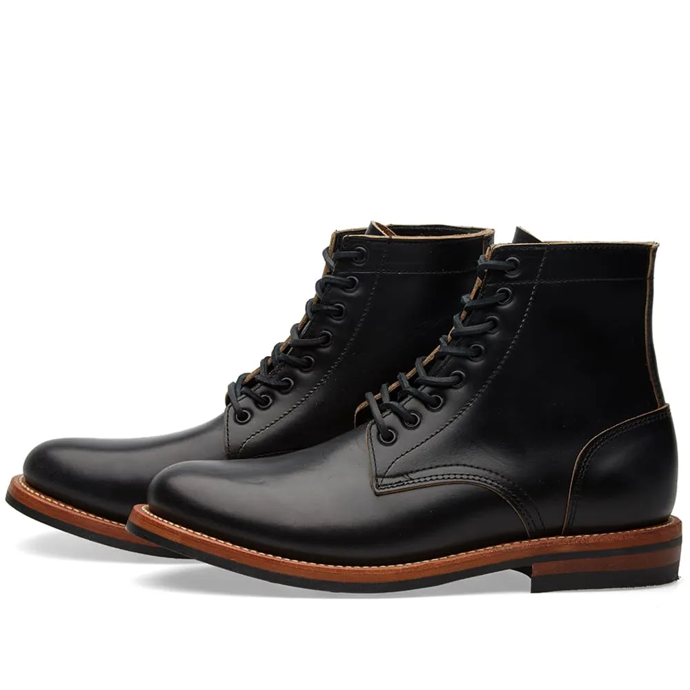 Oak Street Bootmakers Dainite Sole Trench BootBlack Chromexcel