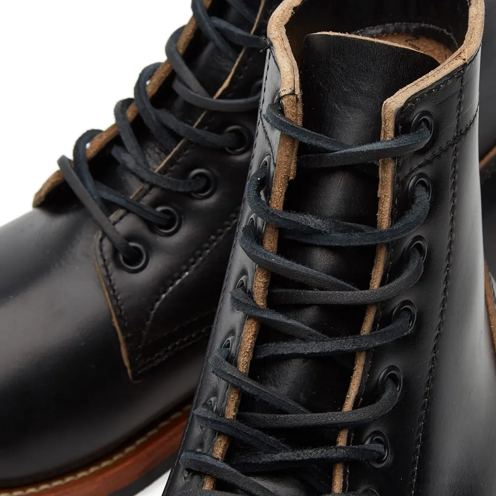 Oak Street Bootmakers Dainite Sole Trench BootBlack Chromexcel