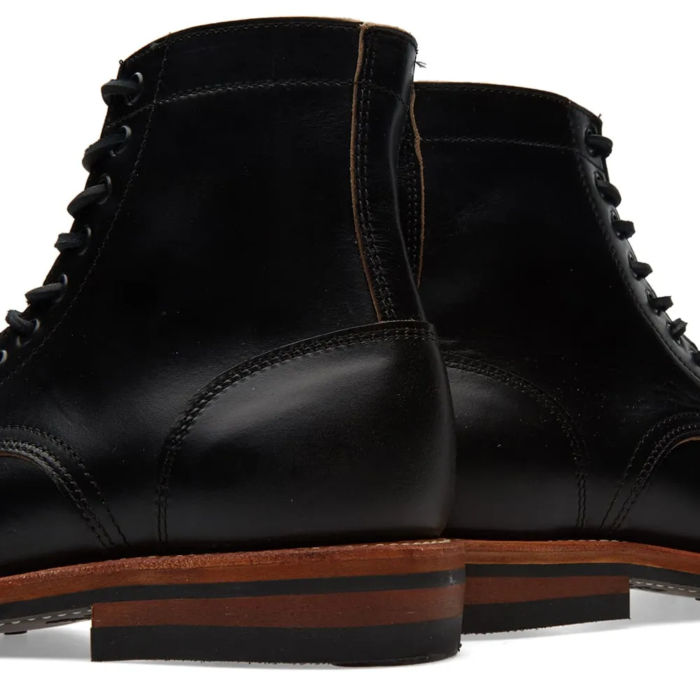 Oak Street Bootmakers Dainite Sole Trench BootBlack Chromexcel