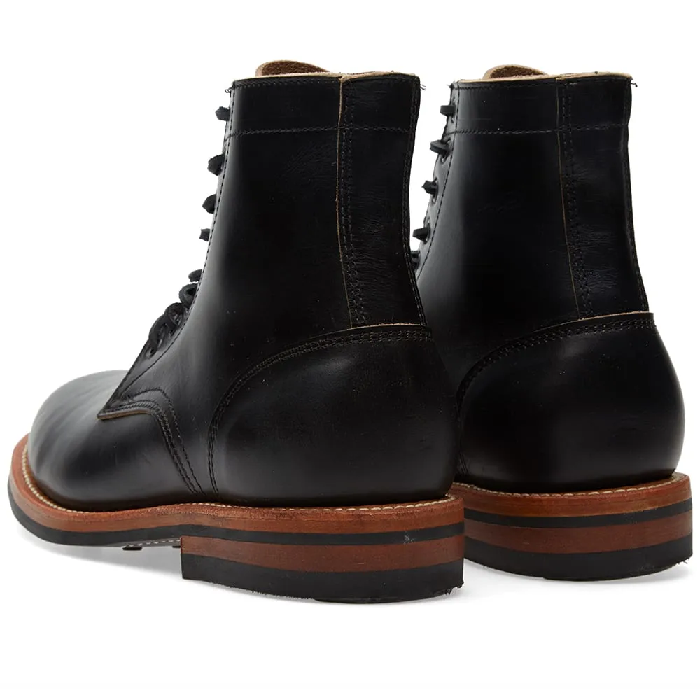 Oak Street Bootmakers Dainite Sole Trench BootBlack Chromexcel