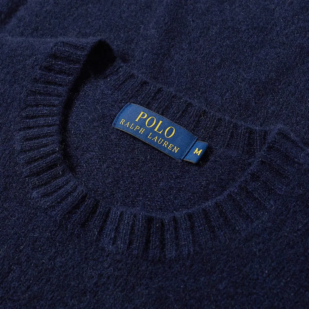 Polo Ralph Lauren Cashmere Mix Crew KnitNavy