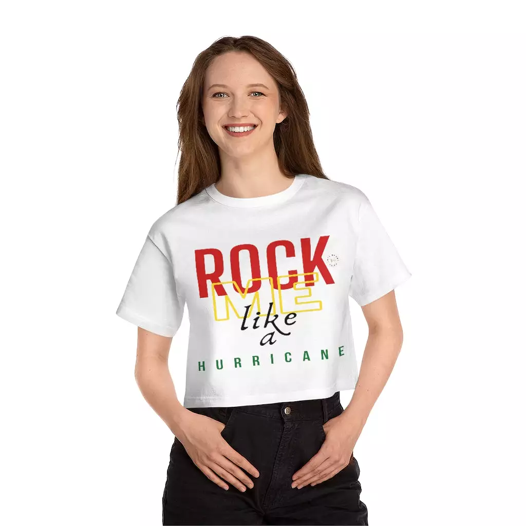 Rock Me Like a Hurricane Cropped T-Shirt