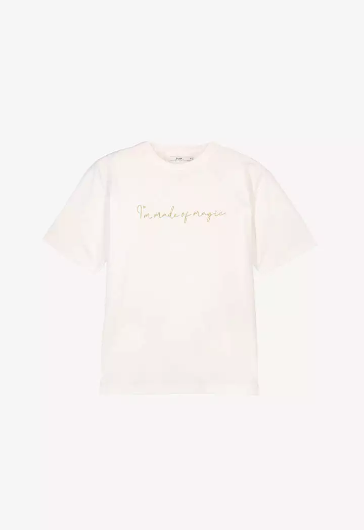 Solid Round Neck T-Shirt