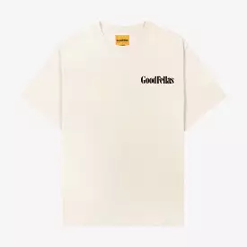 SP x Goodfellas Crime Mens Short Sleeve Shirt (Beige/Black)