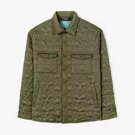 SP x Monopoly Quilted Mens Jacket (Green)