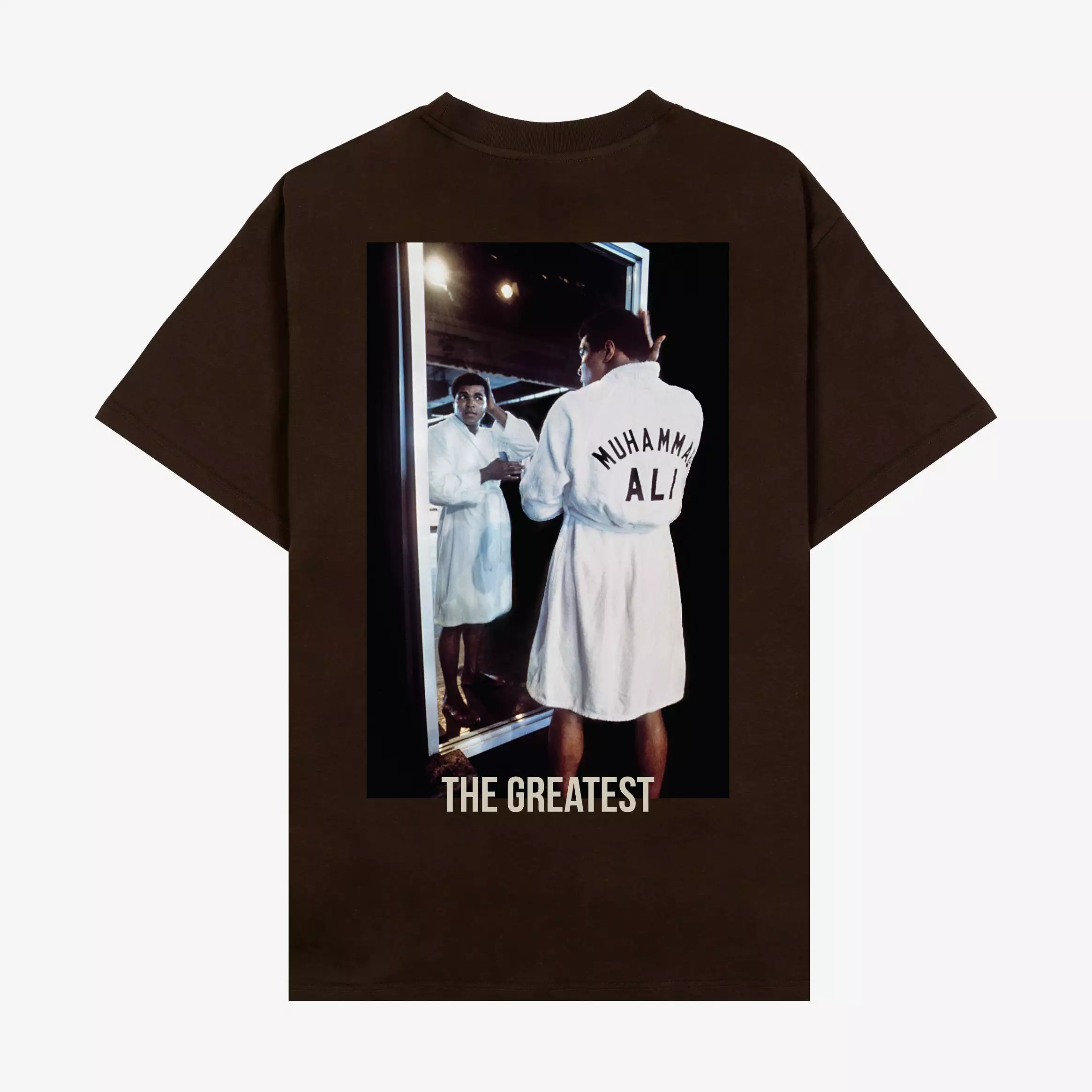 SP x Muhammad Ali Robe Mens Short Sleeve Shirt (Brown)