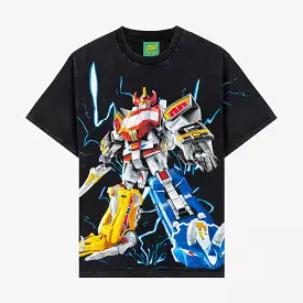 SP x Power Rangers Megazord Mens Short Sleeve Shirt (Black/Blue)