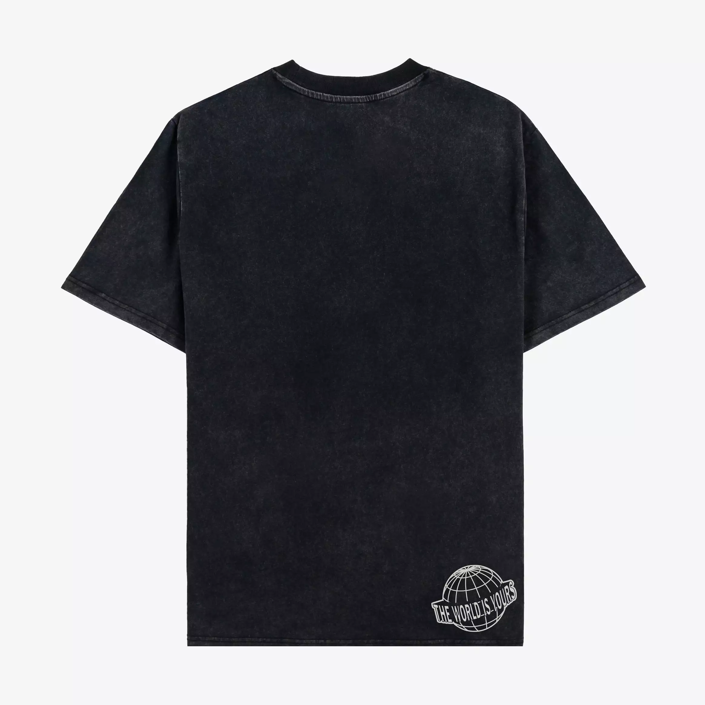 SP x Scarface Manny Washed Mens Short Sleeve Shirt (Black)