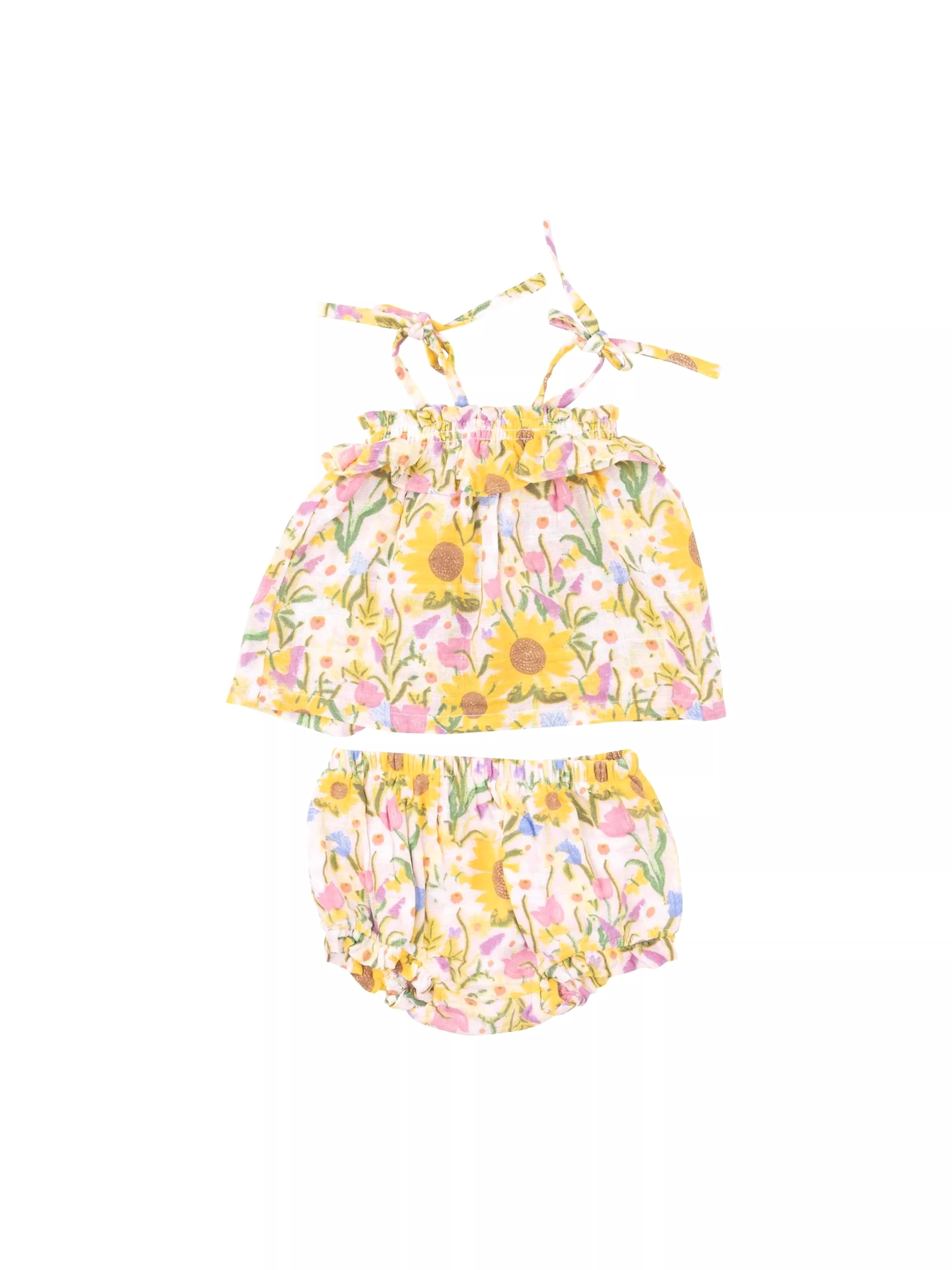 Sunflower Dreams Dress/Bloomer - Girl