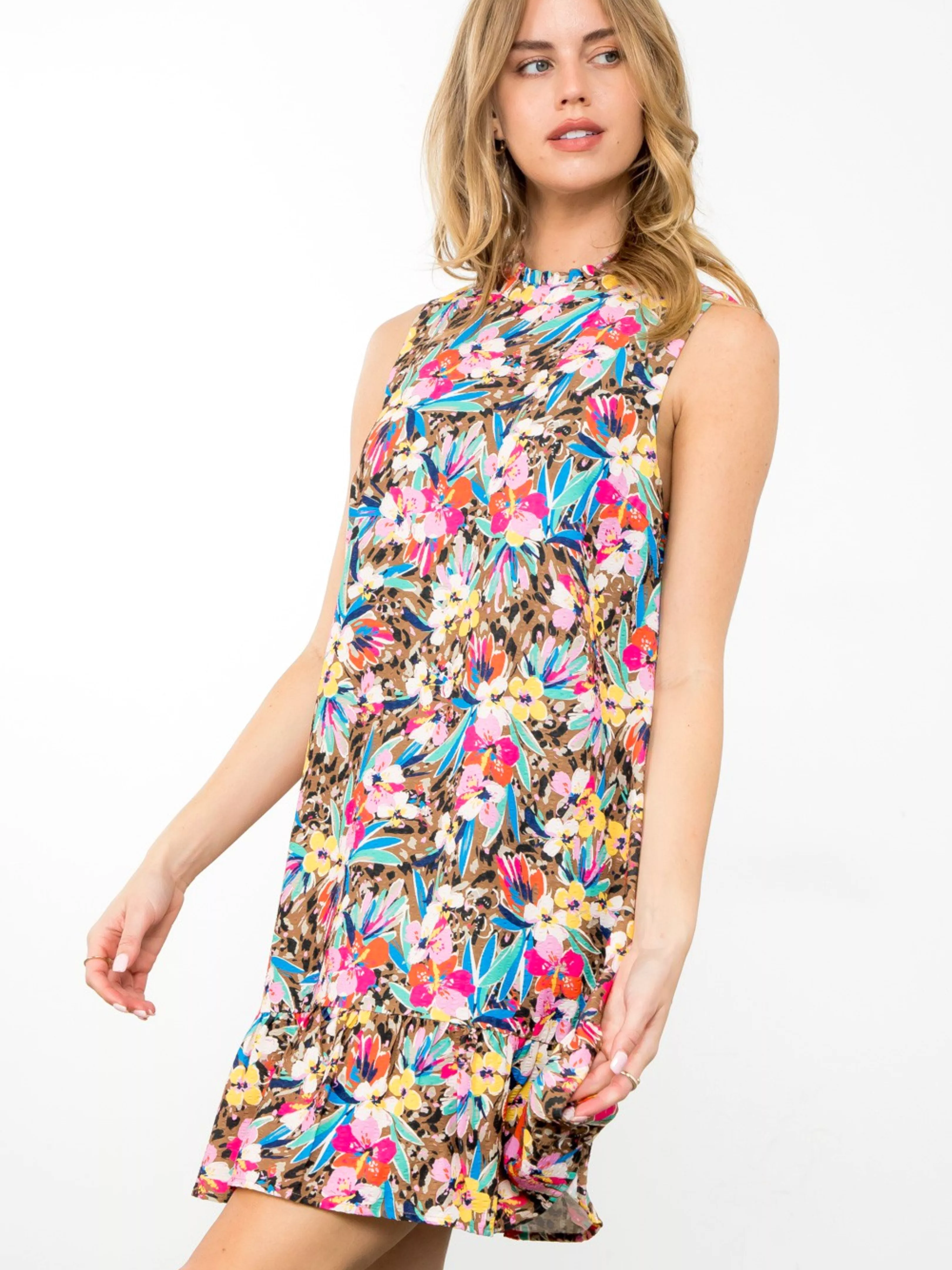 Take My Chances Flutter Dress