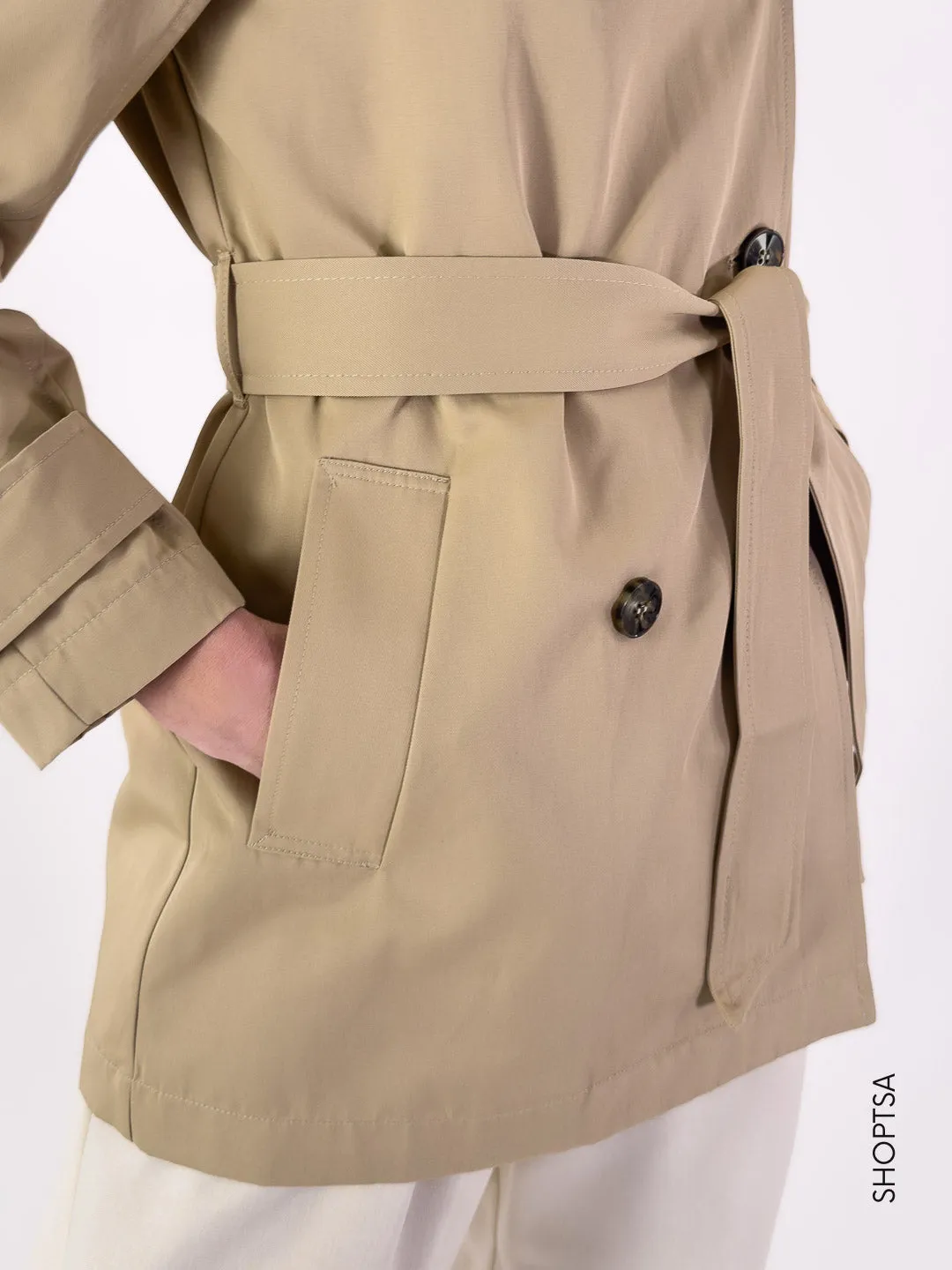 Trench antigoccia blu WEST - EMME Marella