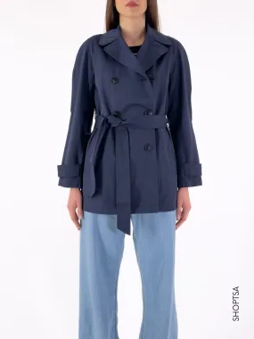 Trench antigoccia blu WEST - EMME Marella