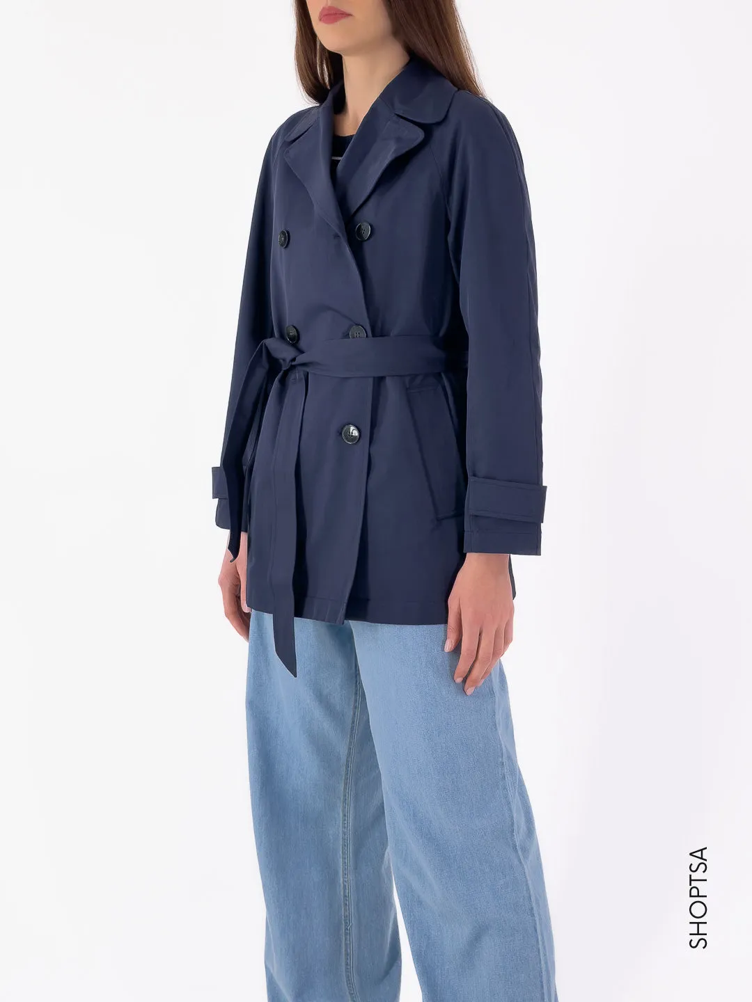 Trench antigoccia blu WEST - EMME Marella