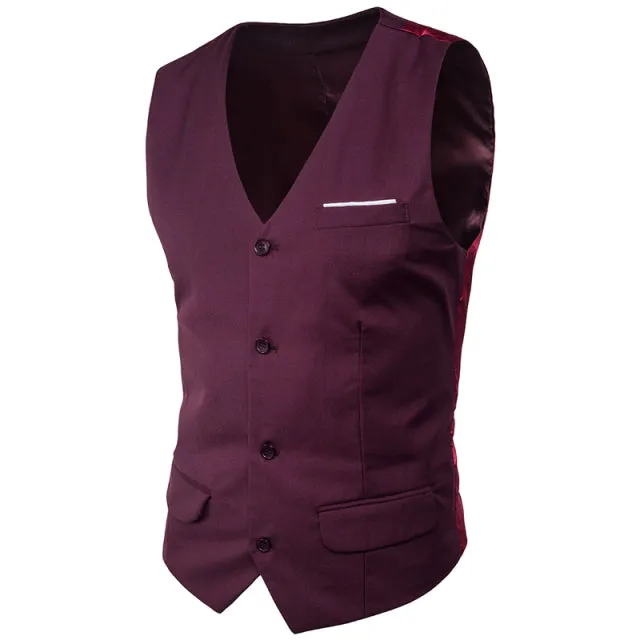 Xituodai Purple Suit Vest Men 2022 Spring New Slim Fit Sleeveless Vest Waistcoat Mens Formal Business Wedding Dress Vests Chalec